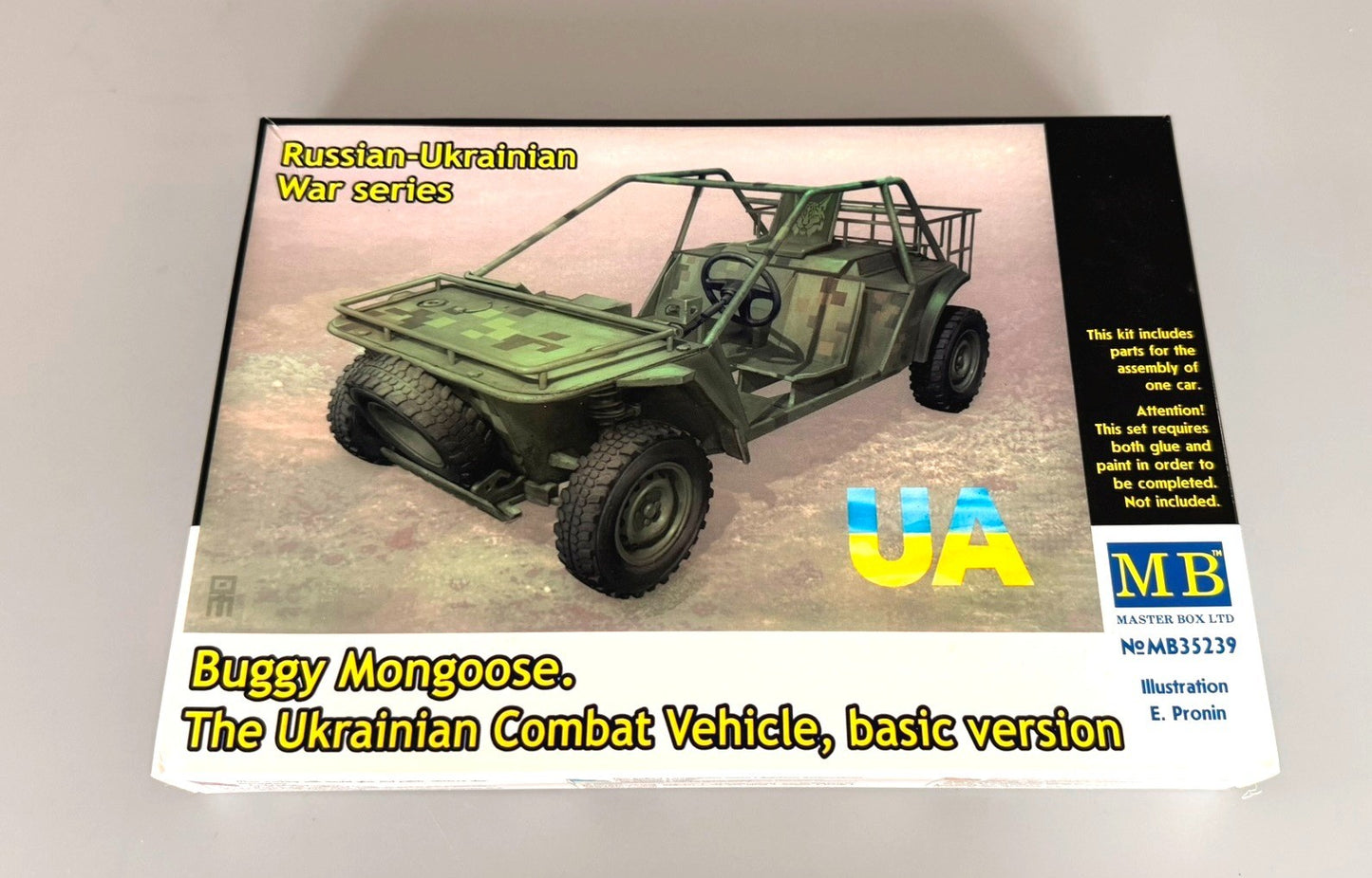 Master Box Buggy Mongoose Ukrainian Combat Vehicle 1:35 Model Kit MB35239