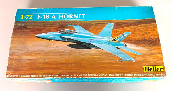 HELLER F-18 A HORNET 1:72 MODEL KIT #8033