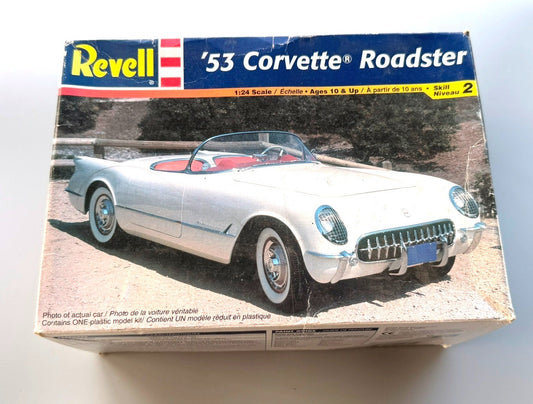 Revell '53 Corvette Roadster 1/24 Scale Model Kit  85-2164