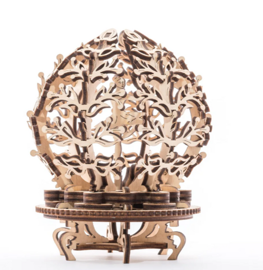 UGears Wolf-01 Handgun Wooden 3D Puzzle, Model 70019