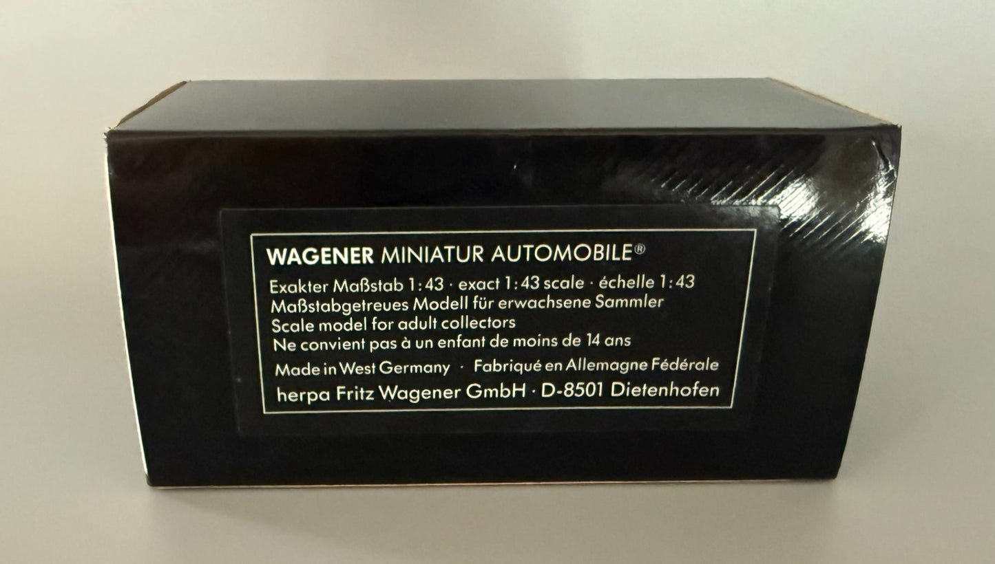 Herpa Ferrari F40 Wagener Miniatur Automobile West Germany Diecast 1:43 Scale