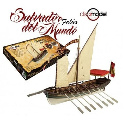 Disar Model Salvador del Mundo Wooden Spanish Ship Kit 1:30 Scale