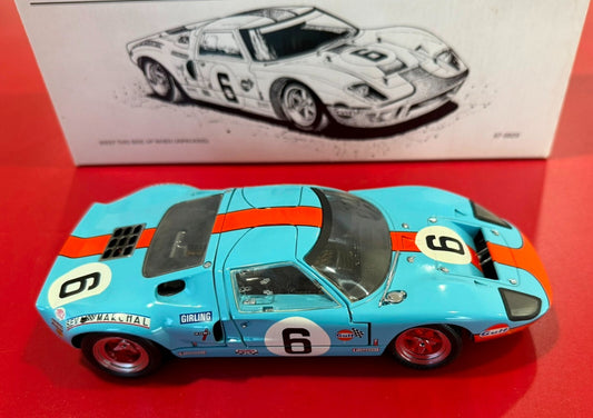 REVELL. CREATINE MASTERS. FORD GT-40 LM'69. No. 6. 87-8829.  1/20 SCALE.