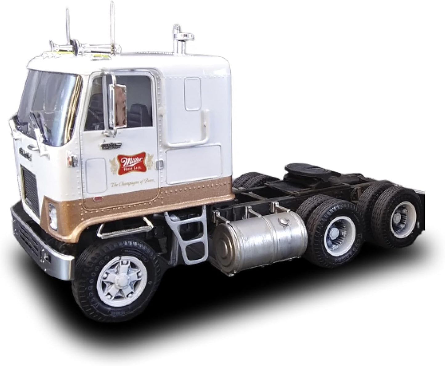 AMT GMC Astro 95 Semi Tractor "Miller Brewing" Plastic Model Kit 1:25 Scale