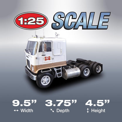 AMT GMC Astro 95 Semi Tractor "Miller Brewing" Plastic Model Kit 1:25 Scale