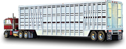 AMT Wilson Livestock Van Model Kit, 1:25 Scale