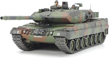 Tamiya Leopard 2 A6 Main Battle Tank Plastic Model Kit, 1:35 Scale