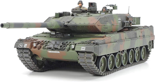 Tamiya Leopard 2 A6 Main Battle Tank Plastic Model Kit, 1:35 Scale
