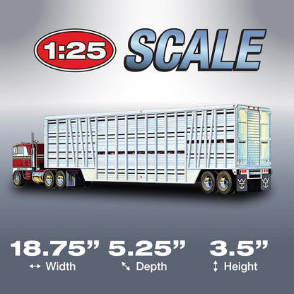 AMT Wilson Livestock Van Model Kit, 1:25 Scale