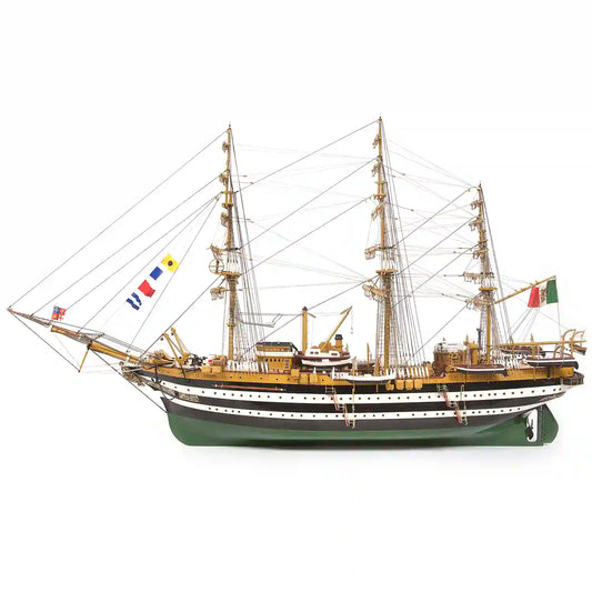Occre Amerigo Vespucci Wooden Ship Model Kit Basic "sails not included", 1:100 Scale (1931)