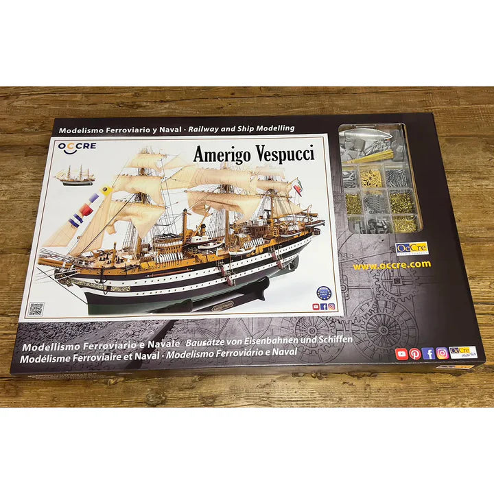 Amerigo Vespucci Ship Kit - 1:100 Scale
