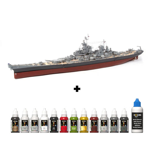 Occre USS Missouri BB-63 Acrylic Paint Pack