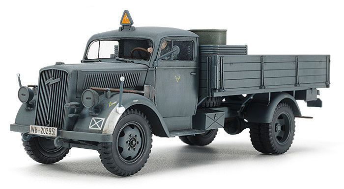 Tamiya German 3-ton 4x2 Cargo Truck Plastic Model Kit, 1:48 Scale