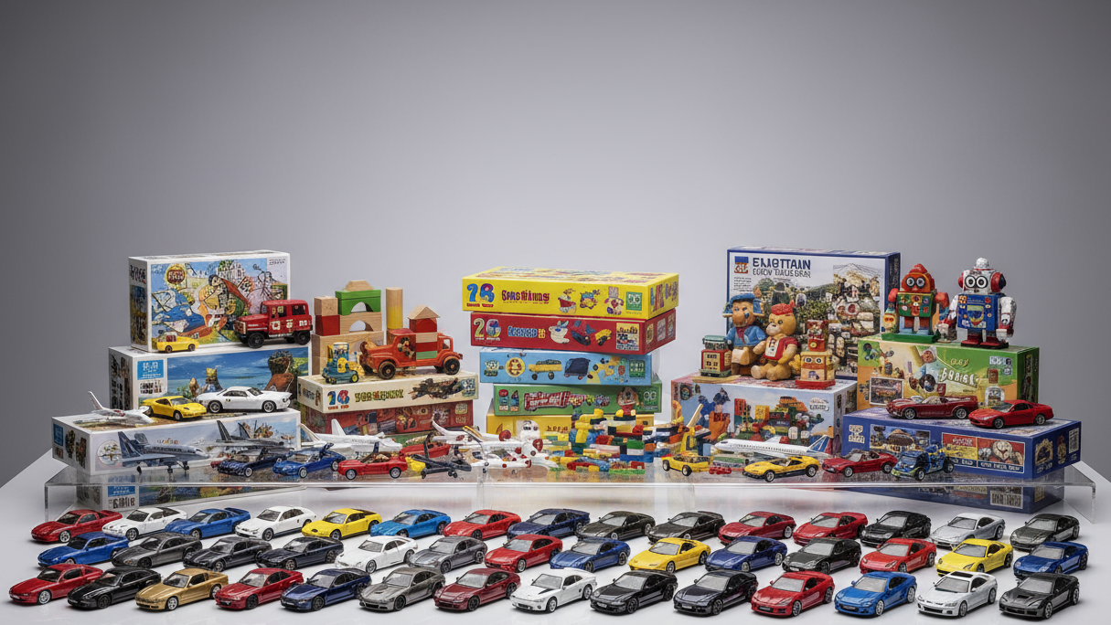 amplia gama de scale models, toys, puzzles, kits